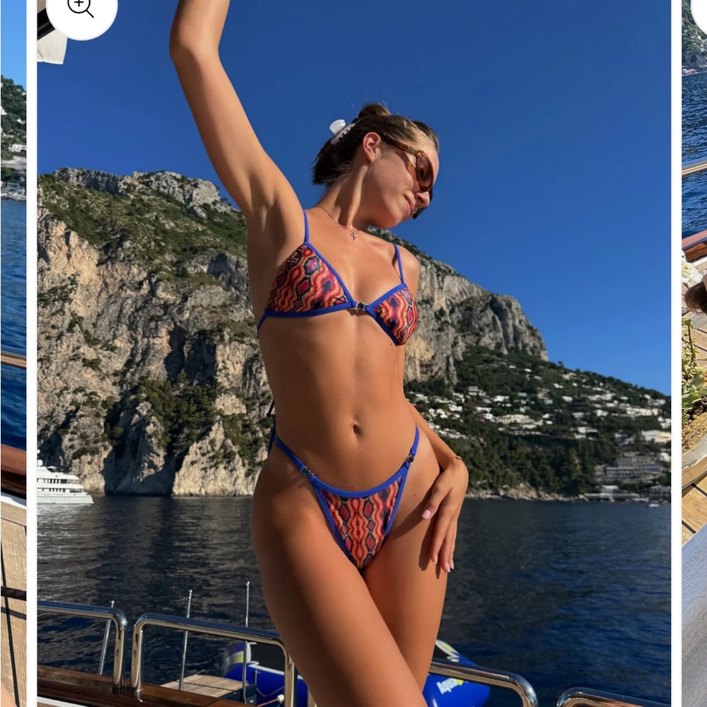 Strawberry Milk Mob Caprese Bikini